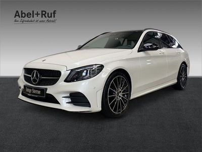 gebraucht Mercedes C220 d T AMG+MULTI+NIGHT+COMAND+Kamera+Pano+19"