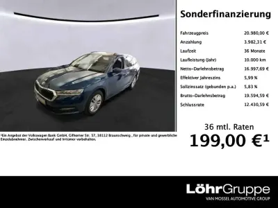 Gebraucht Skoda Octavia Ambition 150 PS (110 kW) 2023 Lavablau metallic Kombi