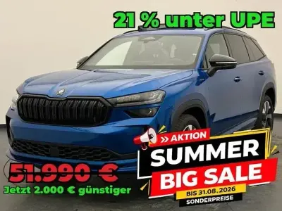 Neu Skoda Kodiaq SportLine 193 PS (141 kW) 2026 Raceblau metallic SUV