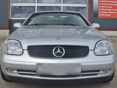 Gebraucht Mercedes SLK200 136 PS (100 kW) 1999 Silber Cabrio