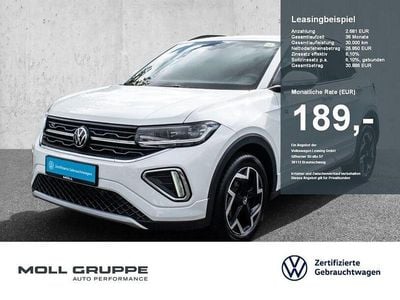 Weiß Gebraucht 2025 VW T-Cross R-line SUV | 26.340 € (Guter Preis)