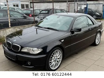Gebraucht BMW 330 Cabriolet Exclusive 231 PS (169 kW) 2005 Schwarz Cabrio