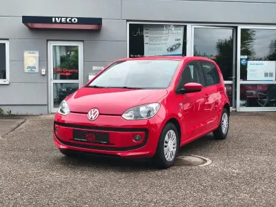 Gebraucht VW up! move up! 60 PS (44 kW) 2013 Rot Kleinwagen