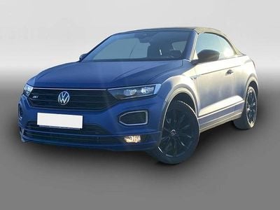 Gebraucht VW T-Roc Cabriolet R-line Edition 150 PS (110 kW) 2021 Blau Cabrio
