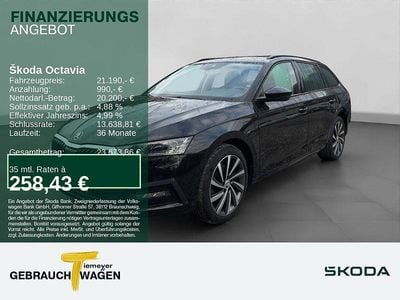 Schwarz Gebraucht 2022 Skoda Octavia Ambition Kombi | 21.190 € (Guter Preis)