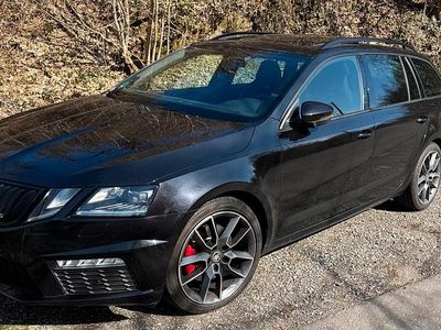 Gebraucht Skoda Octavia vRS 184 PS (135 kW) 2020 Schwarz Kombi