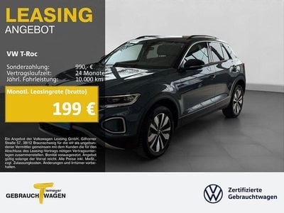 Gebraucht VW T-Roc Goal 150 PS (110 kW) 2025 Blau SUV