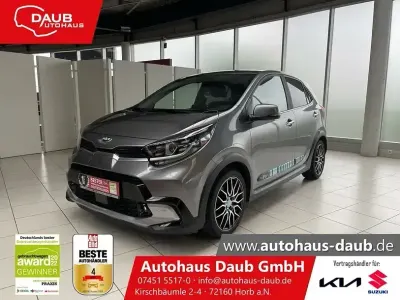 Gebraucht Kia Picanto X-Line 101 PS (74 kW) 2021 Grau Kleinwagen