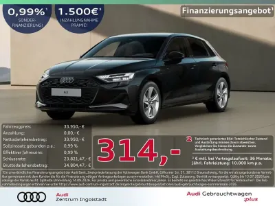 Gebraucht Audi A3 Advanced 204 PS (150 kW) 2025 Mythosschwarz metallic Limousine