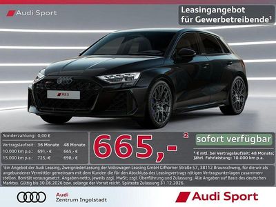 Neu Audi RS3 Sport 400 PS (294 kW) 2026 Mythosschwarz Limousine