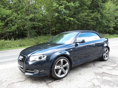 Blau metallic Gebraucht 2010 Audi A3 Cabriolet S-Line Cabrio | 6.499 € (Etwas zu teuer)