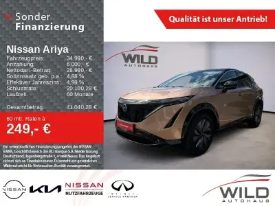 Gebraucht Nissan Ariya 360º 177 kW (242 PS) 2022 Schwarz SUV