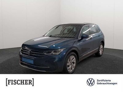 Blau Gebraucht 2022 VW Tiguan Elegance SUV | 28.987 € (Fairer Preis)