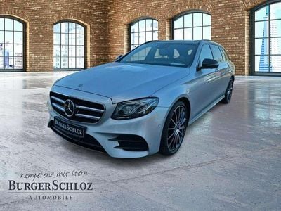 Gebraucht Mercedes E220 AMG line 194 PS (142 kW) 2019 Iridiumsilber metallic Kombi