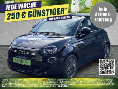 Gebraucht Fiat 500e Icon 69 kW (95 PS) 2022 Onyxschwarz Kleinwagen