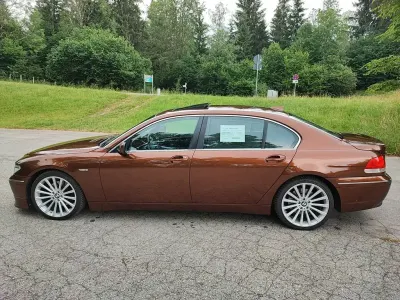 Gebraucht BMW 745L Performance 333 PS (244 kW) 2003 Braun Limousine