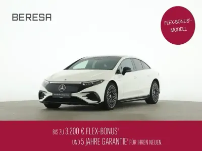 Brugt Mercedes EQS580 AMG 384 kW (523 HK) 2022 Hvid Sedan