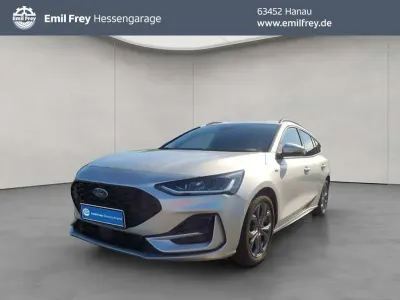 Gebraucht Ford Focus ST-Line X 125 PS (91 kW) 2023 Moondust silber metallic Kombi