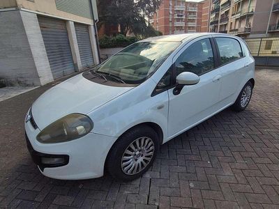 Gebraucht Fiat Punto Evo Dynamic 75 PS (55 kW) 2011 Weiß Kleinwagen