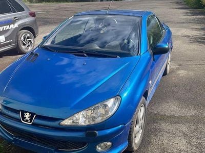 Gebraucht Peugeot 206 CC Platinum 109 PS (80 kW) 2006 Blau Cabrio