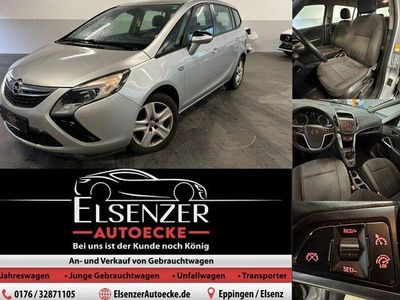 Gebraucht Opel Zafira Tourer Edition 120 PS (88 kW) 2016 Argon silber/ice silver (m2) Van / Kleinbus