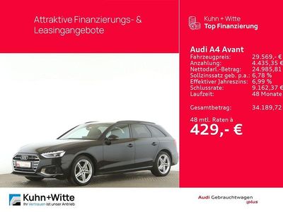 Gebraucht Audi A4 Advanced 204 PS (150 kW) 2022 Brillantschwarz Kombi