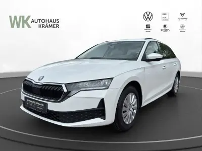 Neu Skoda Octavia Essence 116 PS (85 kW) 2026 Weiss Kombi