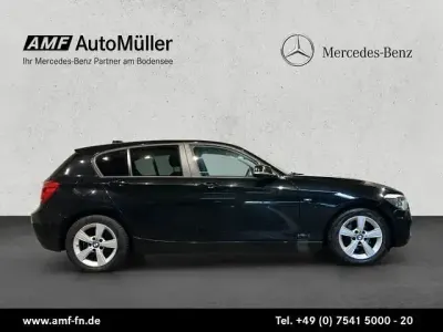 Gebraucht BMW 116 Sport Line 136 PS (100 kW) 2012 Schwarz Kleinwagen