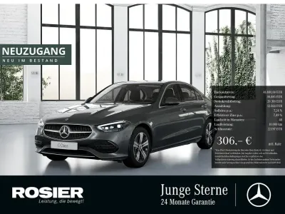 Begagnad Mercedes C200 Advanced 204 HK (150 kW) 2025 Grå Sedan