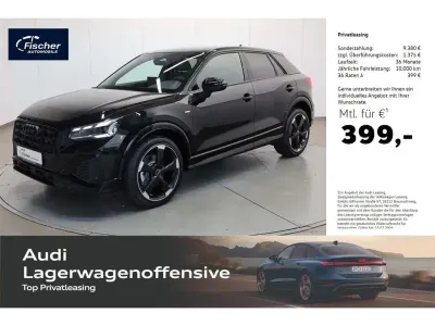 Neu Audi Q2 S-Line 150 PS (110 kW) 2026 Schwarz SUV