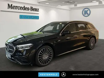 Gebraucht Mercedes E220 AMG line 197 PS (144 kW) 2025 Obsidianschwarz Kombi