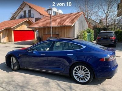 Gebraucht Tesla Model S 235 kW (320 PS) 2016 Blau Kleinwagen
