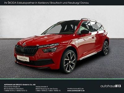 Gebraucht Skoda Kamiq Monte Carlo 150 PS (110 kW) 2021 Velvetrot premium metallic SUV