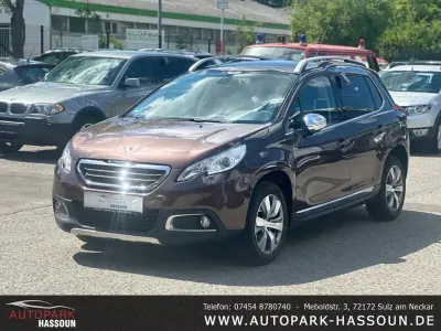 Gebraucht Peugeot 2008 Allure 92 PS (67 kW) 2015 Lackierung braun makaha/lacki SUV