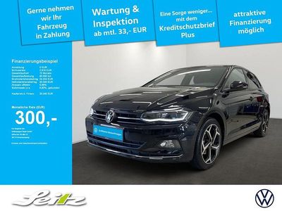 Gebraucht VW Polo Highline 110 PS (80 kW) 2022 Schwarz Kleinwagen