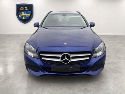 Usata Mercedes C200 136 CV (100 kW) 2017 Blu Berlina