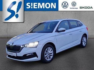 Gebraucht Skoda Scala Tour 110 PS (80 kW) 2023 Weiss Kleinwagen