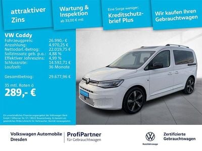 Candyweiß Gebraucht 2022 VW Caddy Style Van / Kleinbus | 26.990 € (Guter Preis)
