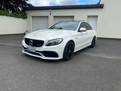 Gebraucht Mercedes C63S AMG AMG 510 PS (375 kW) 2018 Weiß Limousine