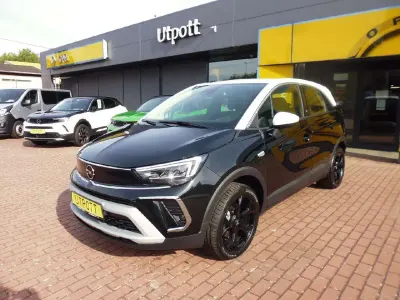 Gebraucht Opel Crossland Elegance 131 PS (96 kW) 2022 Diamant schwarz/karbon schwarz SUV