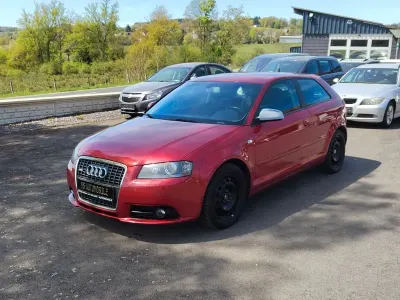 Begagnad Audi A3 S-Line 150 HK (110 kW) 2006 Röd Halvkombi