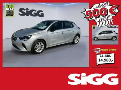Gebraucht Opel Corsa Elegance 101 PS (74 kW) 2023 Aluminium silb/kristall silb Kleinwagen