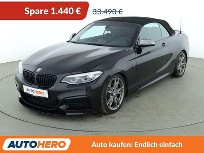 Gebraucht BMW M240 M Sport 340 PS (250 kW) 2018 Saphirschwarz Cabrio