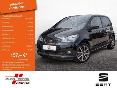 Gebraucht Seat Mii Electric 61 kW (83 PS) 2021 Schwarz / deep black (metallic) Kleinwagen