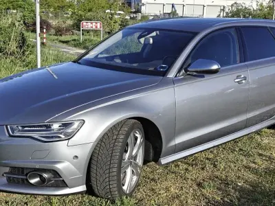 Usata Audi S6 Sport 450 CV (330 kW) 2016 Argento Station wagon