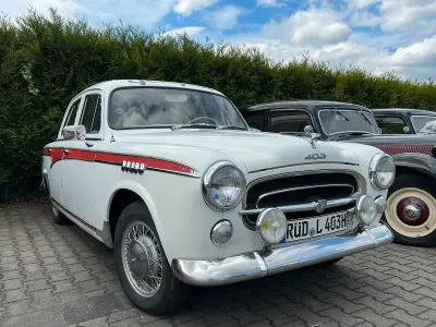 Gebraucht Peugeot 403 1960 Weiß Limousine
