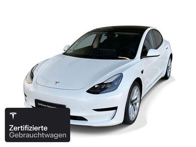 Gebraucht Tesla Model 3 RWD 286 kW (390 PS) 2022 Pearl white multicoat Limousine