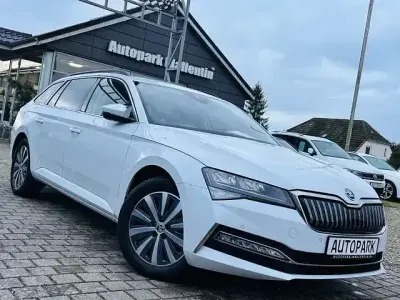 Occasion Skoda Superb Ambition 218 ch (160 kW) 2022 Blanc Break