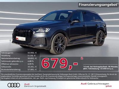 Second-hand Audi Q7 S-Line 286 CP (210 kW) 2021 Gri SUV