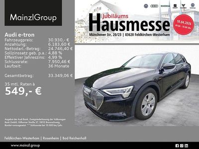 Gebraucht Audi e-tron Ambiente 300 kW (408 PS) 2022 Brillantschwarz SUV